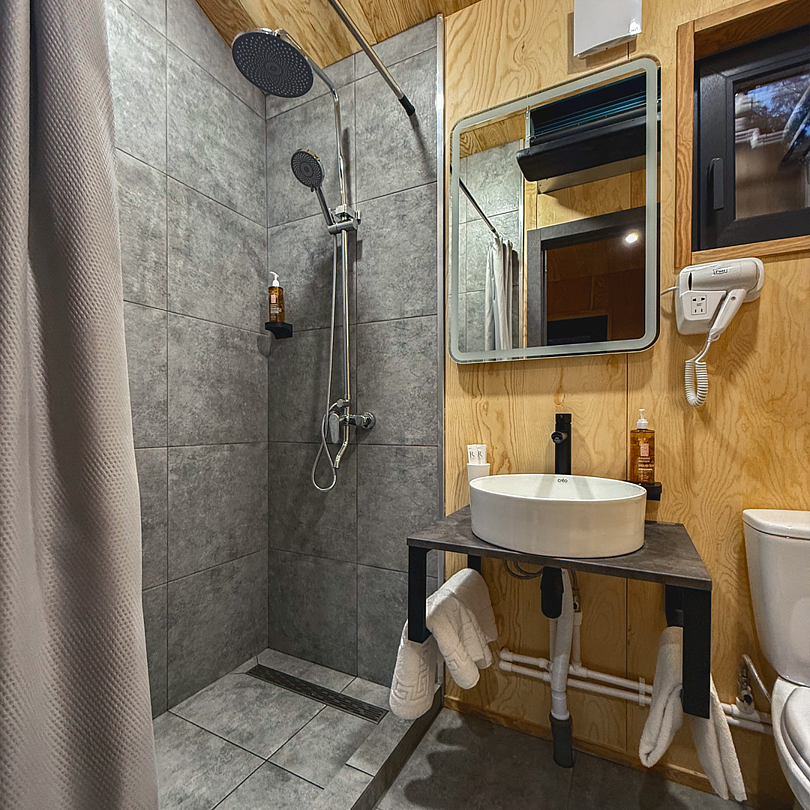 Домик Эко-дом 2-местный 2-комнатный (Спортивный и Дружный кварталы)