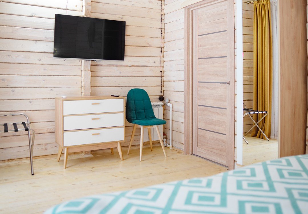 Домик Эко-дом 4-местный 2-комнатный №1-4 (Семейный квартал)