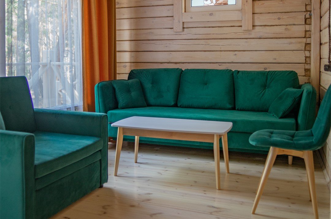 Домик Эко-дом 4-местный 2-комнатный №1-4 (Семейный квартал)