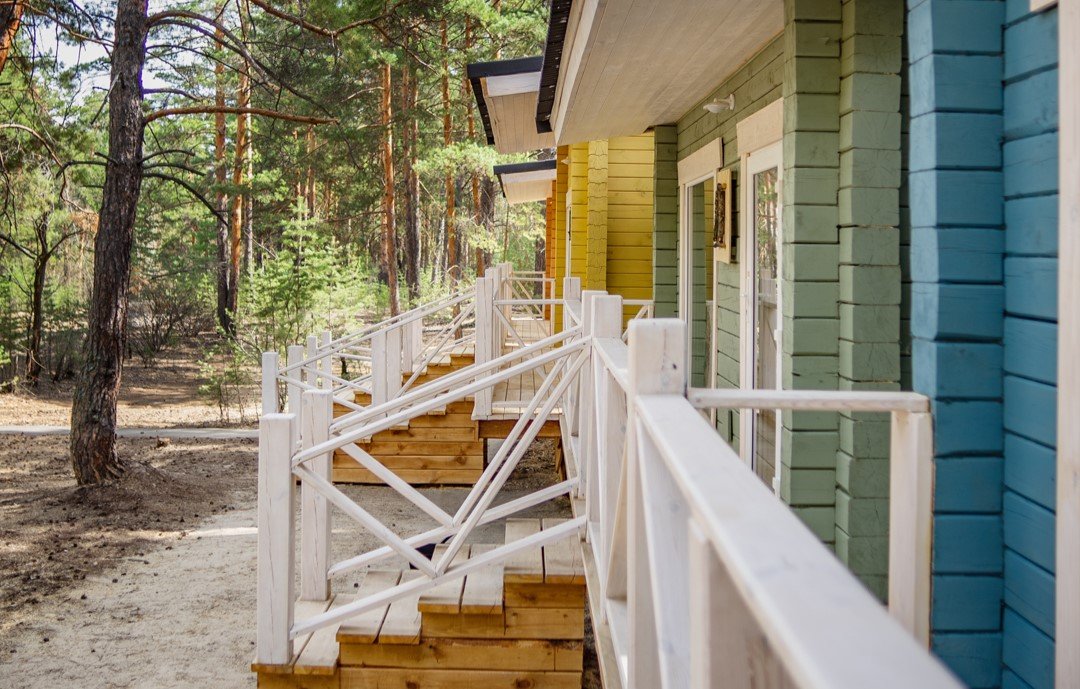 Домик Эко-дом 4-местный 2-комнатный №1-4 (Семейный квартал)