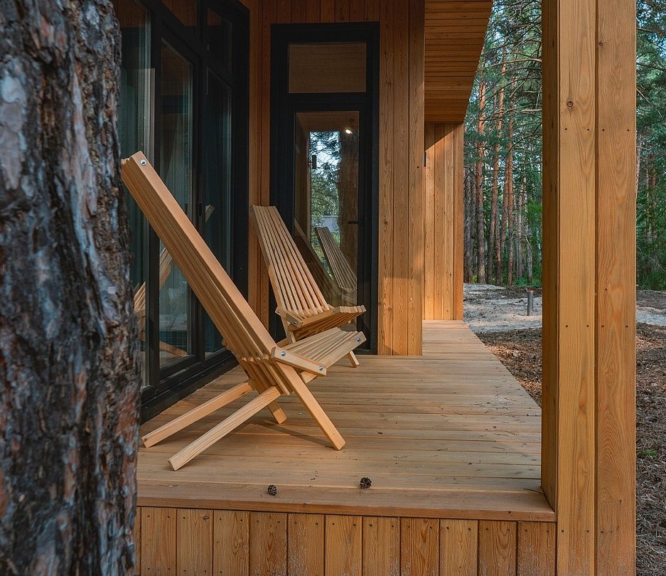 Домик Эко-дом 4-местный 2-комнатный №6-9 (Семейный квартал)