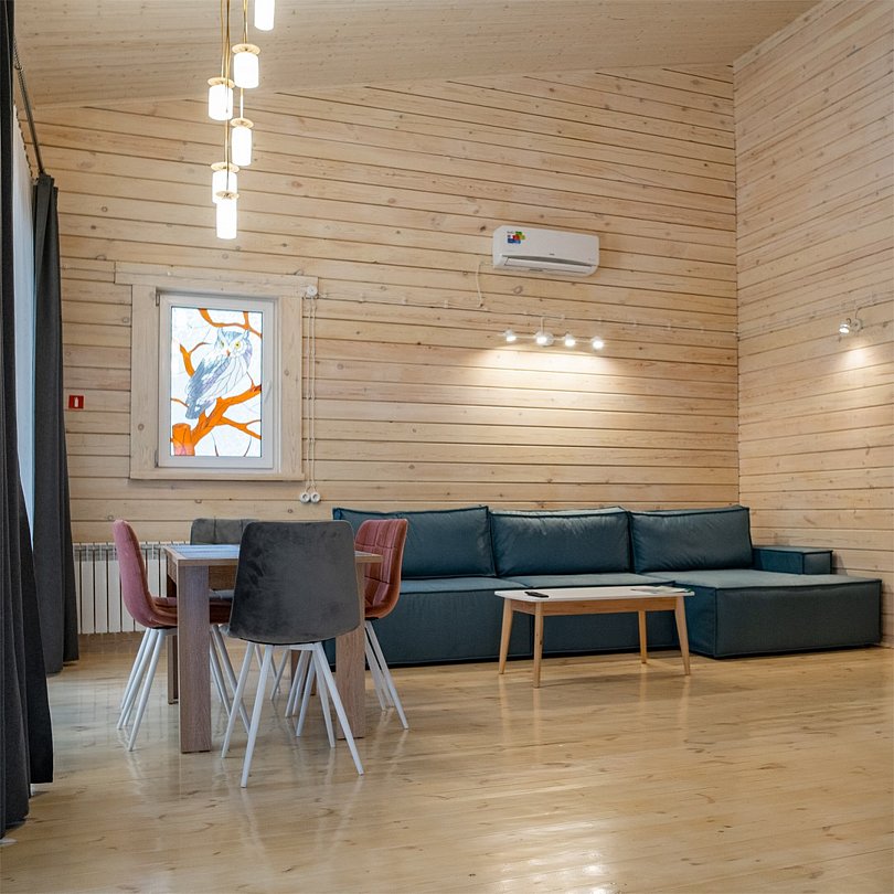 Домик Эко-Дом 4-местный 3-комнатный №5 (Семейный квартал)