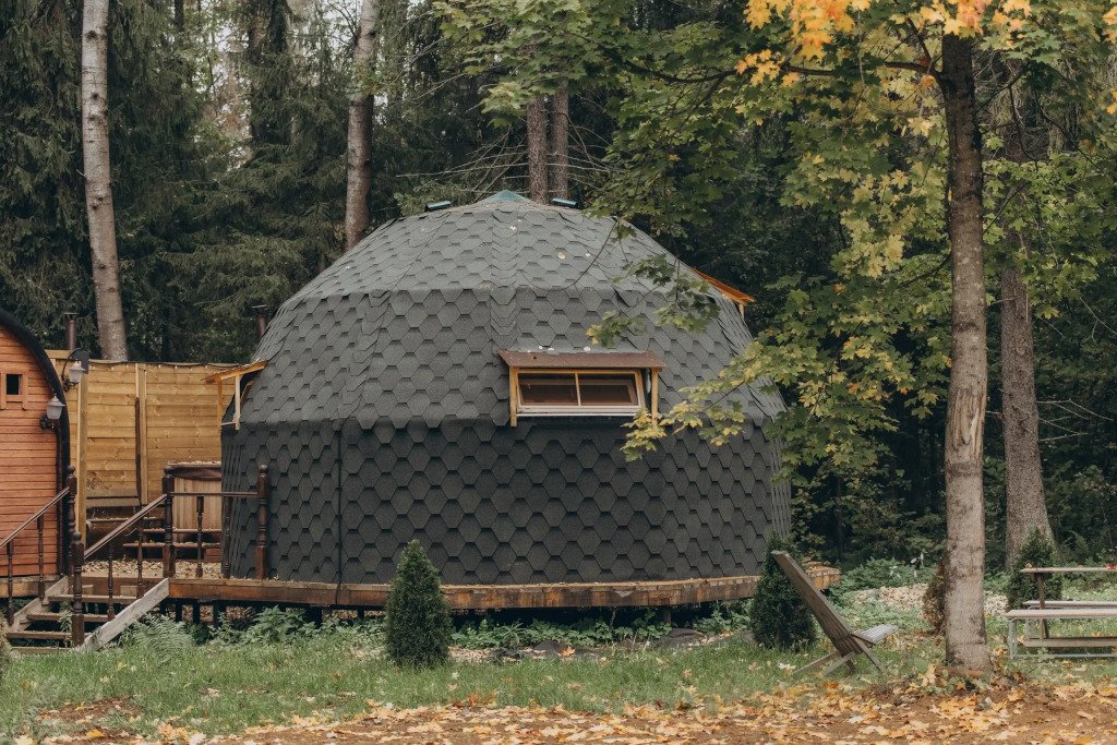 Шале Сфера Агат в лесу на Живописной улице, Московская область: фото 2