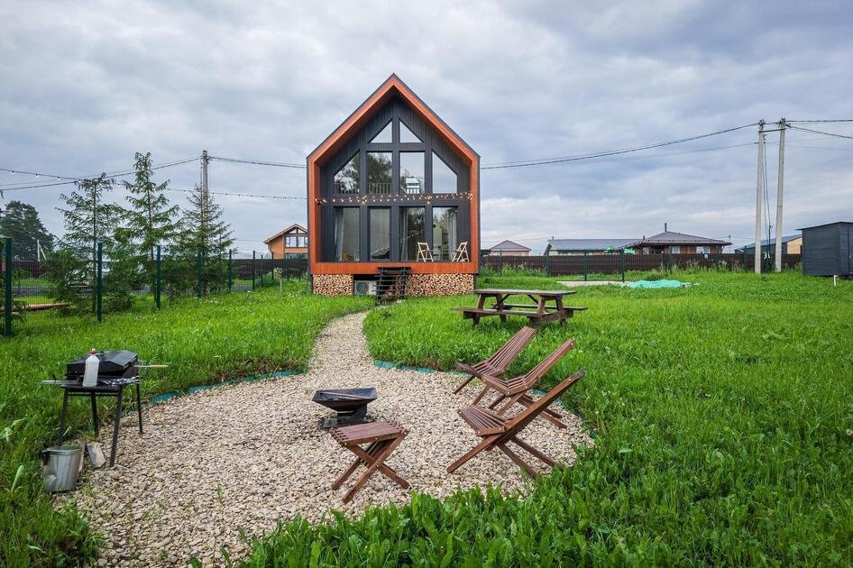 Дома в аренду Барн ближний — Лес_Озеро_Дом, Московская область, Семеновское Ступинский район