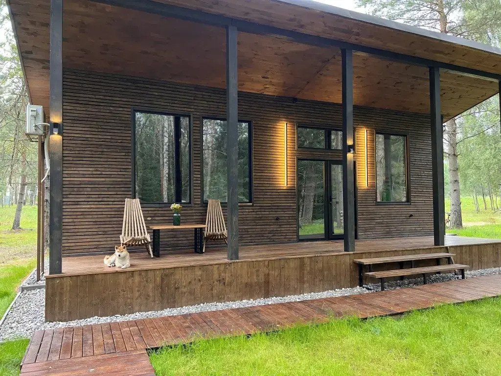 Частный Дом в Лесу с Террассой, Клин, Московская область