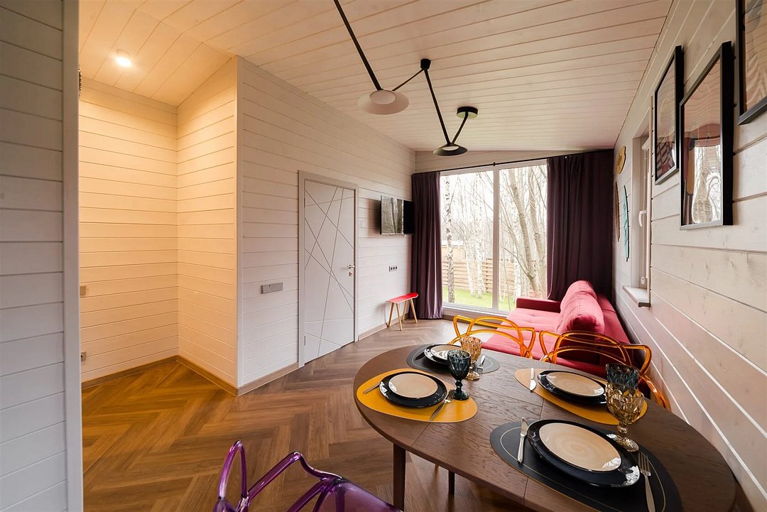 Дом 4-местный 2-комнатный (Барнхаус Эклектика 2)