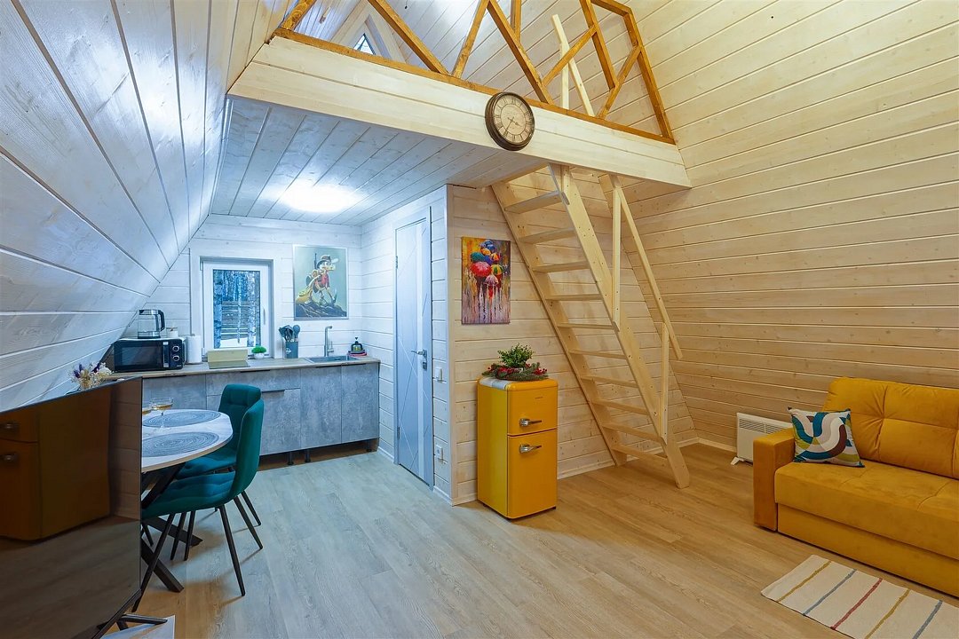 Дом 2-местный 1-комнатный (А-фрейм 1)