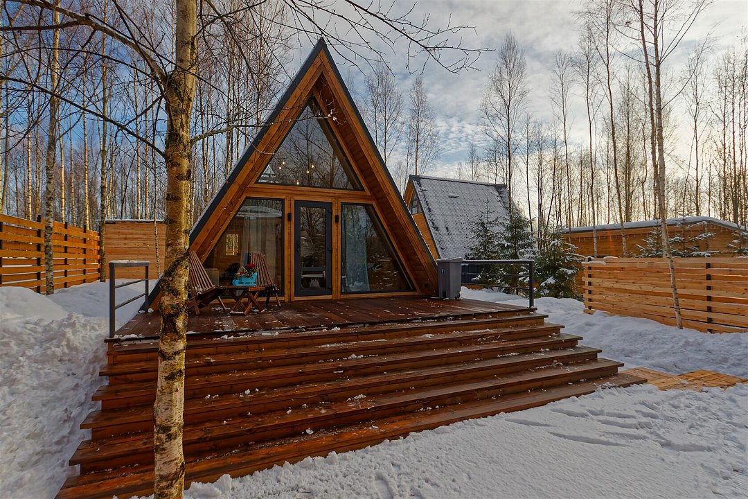 Дом 2-местный 1-комнатный (А-фрейм 1)