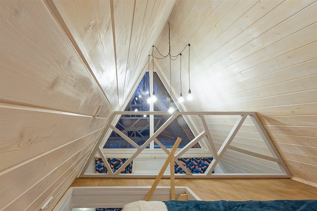 Дом 2-местный 1-комнатный (А-фрейм 2)