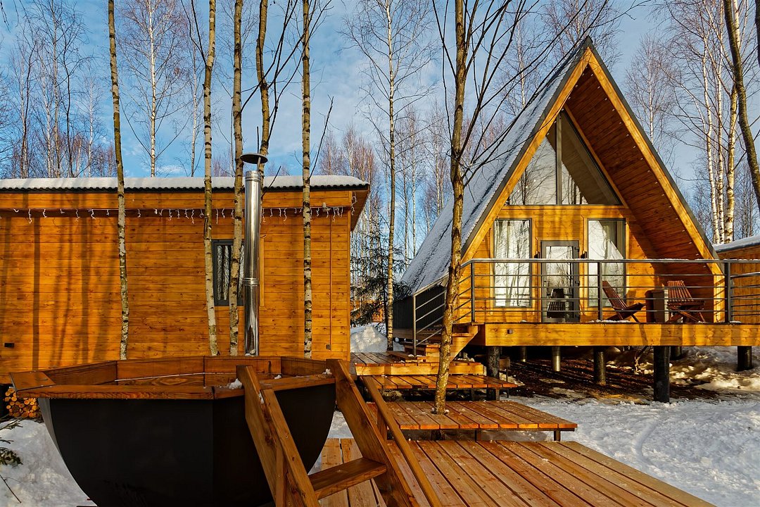 Дом 2-местный 1-комнатный (А-фрейм 2)