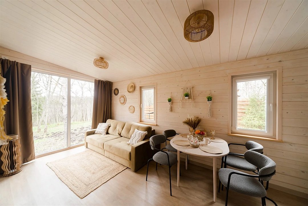 Дом 2-местный 1-комнатный (Барнхаус Бохо 2)