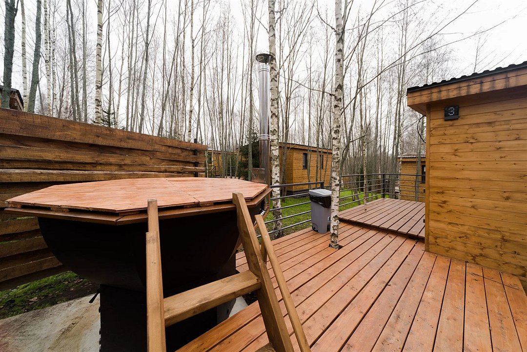 Дом 2-местный 1-комнатный (Барнхаус Бохо 2)