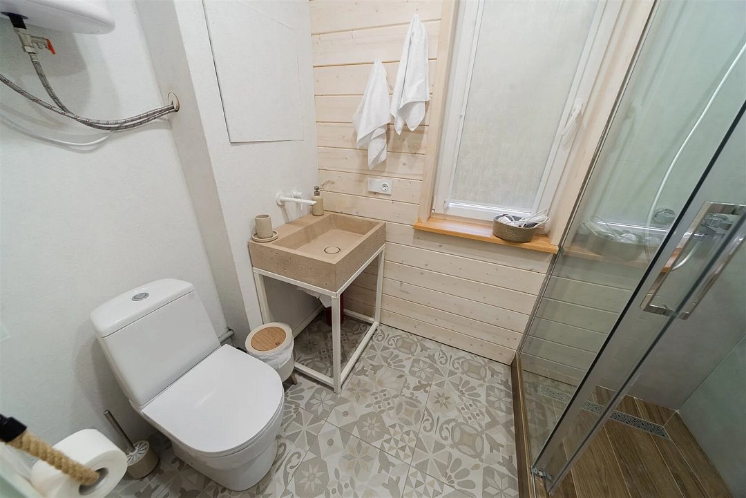 Дом 2-местный 1-комнатный (Барнхаус Бохо 2)