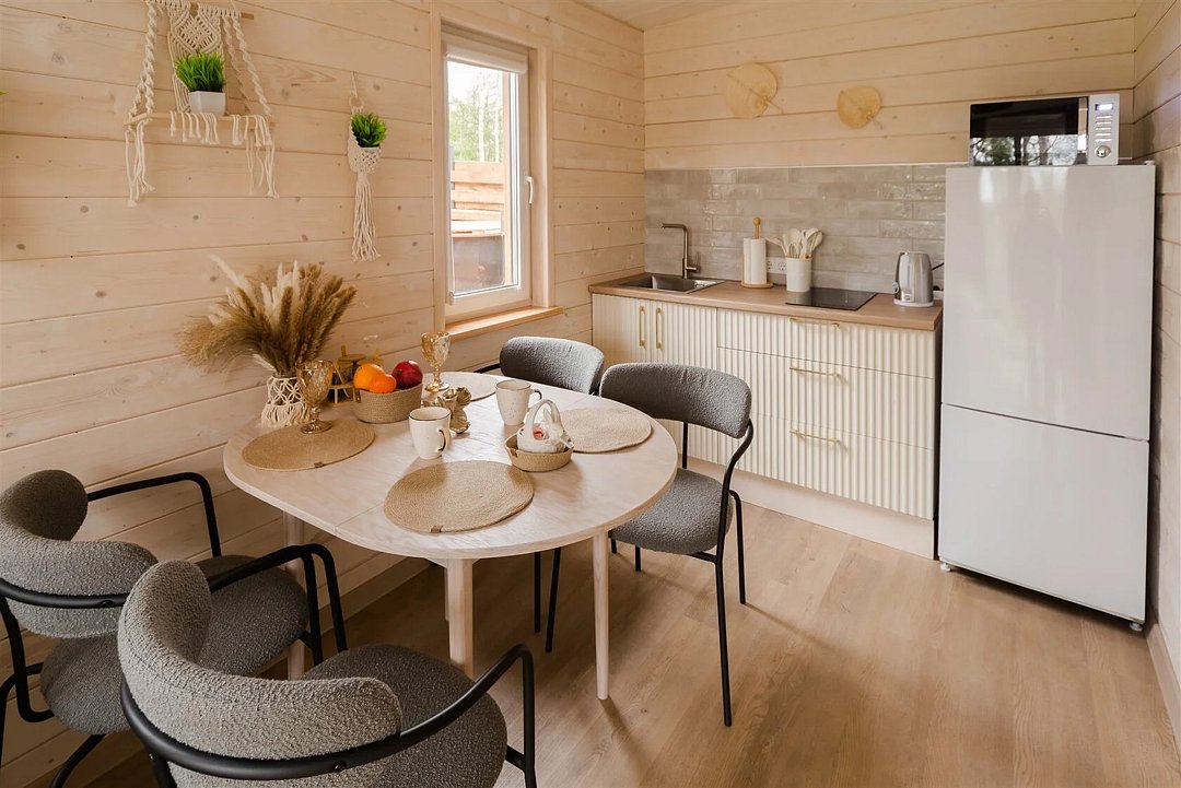 Дом 2-местный 1-комнатный (Барнхаус Бохо)