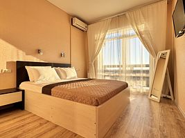 2-комнатный  4-местный номер с кухней (Апартаменты), Гостевой дом Арт Шале, Геленджик