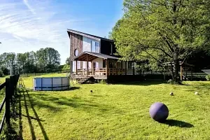 Бассейн — Коттедж «Частный Дом на Реке Green Place House», Раменский район