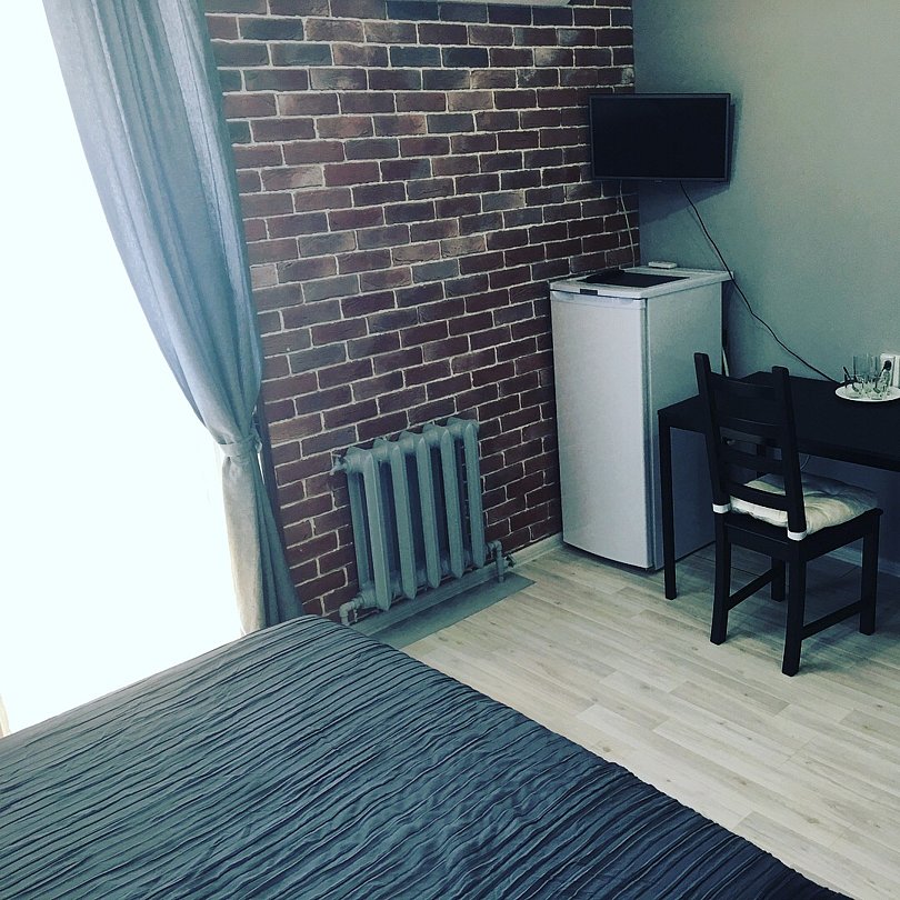 Номер Лофт 4-местный 2-комнатный (с балконом, вид на море)