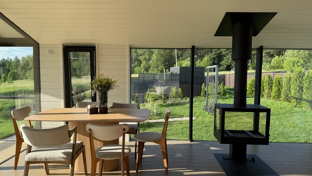 Кедр Видовой с панорамной сауной и чаном Лес_Озеро_Дом, Московская область: фото 2