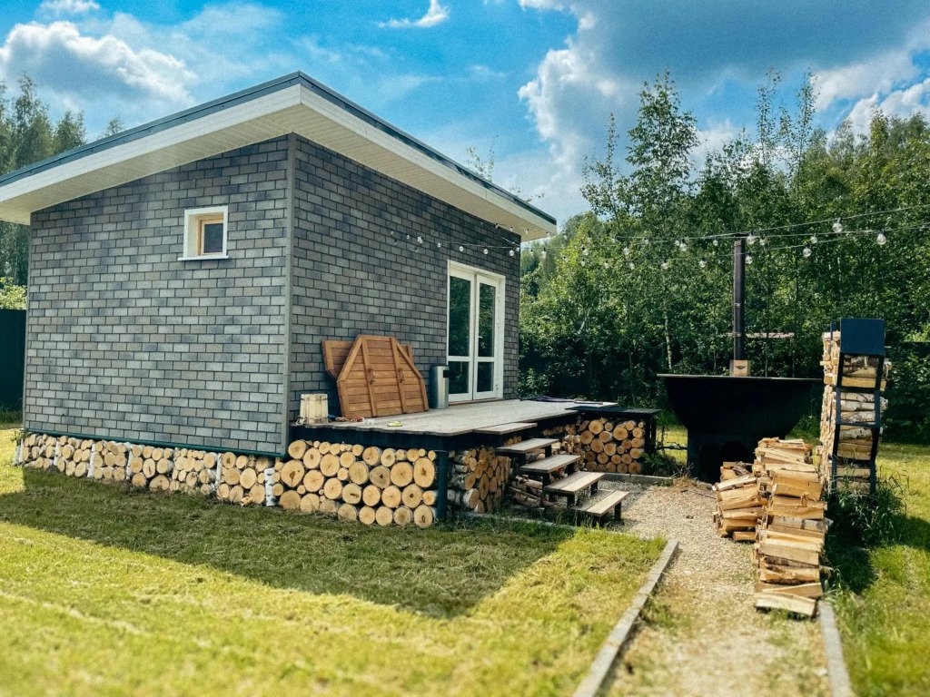 Дом в лесу с баней и чаном, Московская область: фото 2