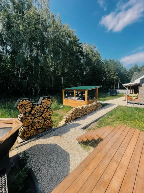 Дом в лесу с баней и чаном, Московская область: фото 4