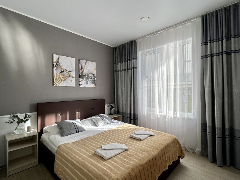 Апартаменты Deluxe 4-местный 2-комнатный (с кухней)