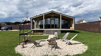 Дубльдом с камином Лес_Озеро_Дом