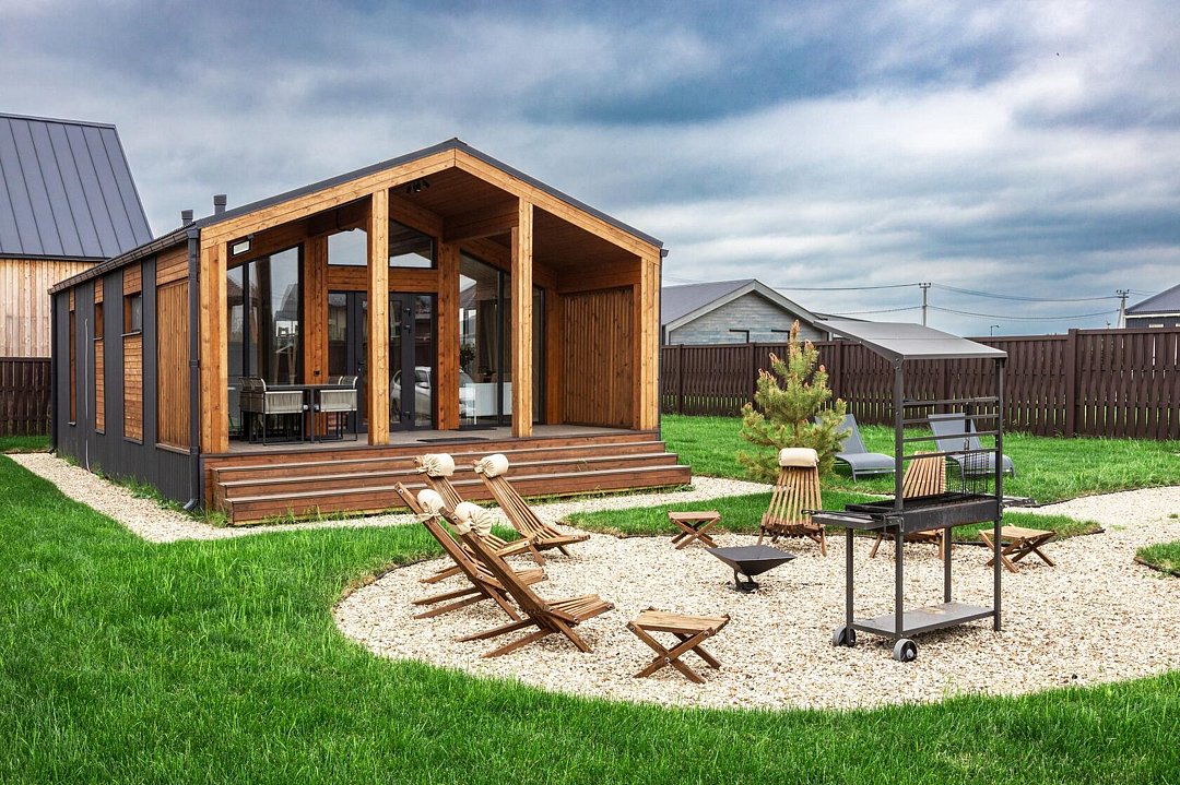 Дом Стильная Мальта Лес_Озеро_Дом, Московская область, Семеновское Ступинский район