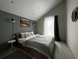 Двухместный коттедж Standard двуспальная кровать, Частный дом Озёрный 374, Якунино