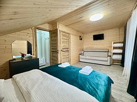 Премиум 3-этажный дом с 3-спальнями, База отдыха Daut Resort, Архыз