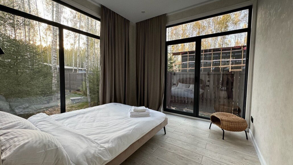 Лесной с сауной и чаном Лес_Озеро_Дом, Московская область: фото 2