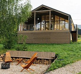 Частный дом DreamVille на Склоне с Чарующим Видом на Лес