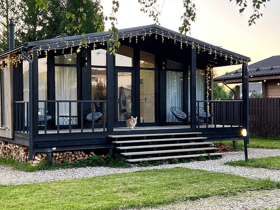 Дом Шале с саунoй и камином Лес_Озеро_Дом, Московская область, Мышенское Ступинский район