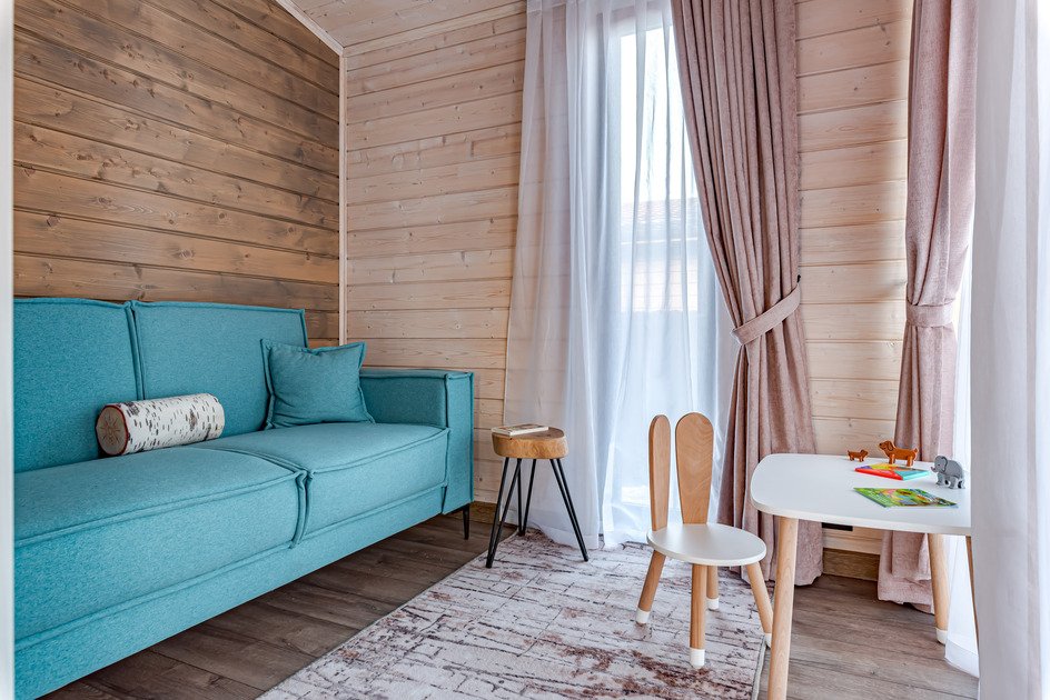 Шале с саунoй и камином Лес_Озеро_Дом, Московская область: фото 4