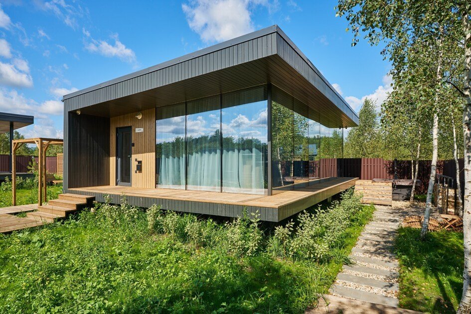 Дом Панорама Ривер 53 маленький Лес_Озеро_Дом, Бекетово, Московская область