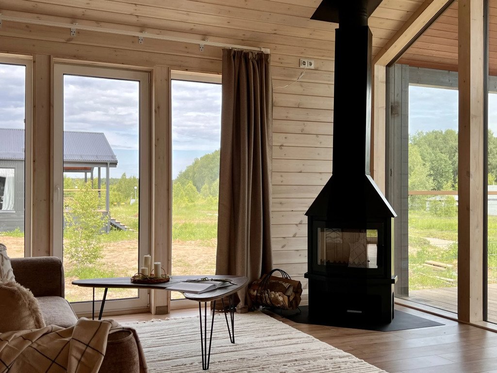 Частный дом Побег из города на 8 человек с сауной и камином, Московская область: фото 3