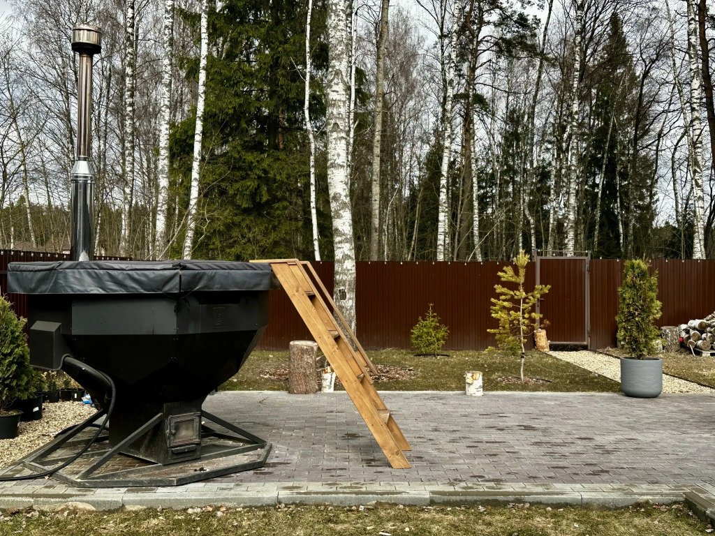 Частный дом Уютный с 3 спальнями и чаном рядом с лесом, Московская область: фото 2