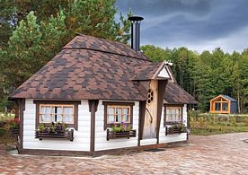 Гриль-Домик, База отдыха Живое село, Преображеновка