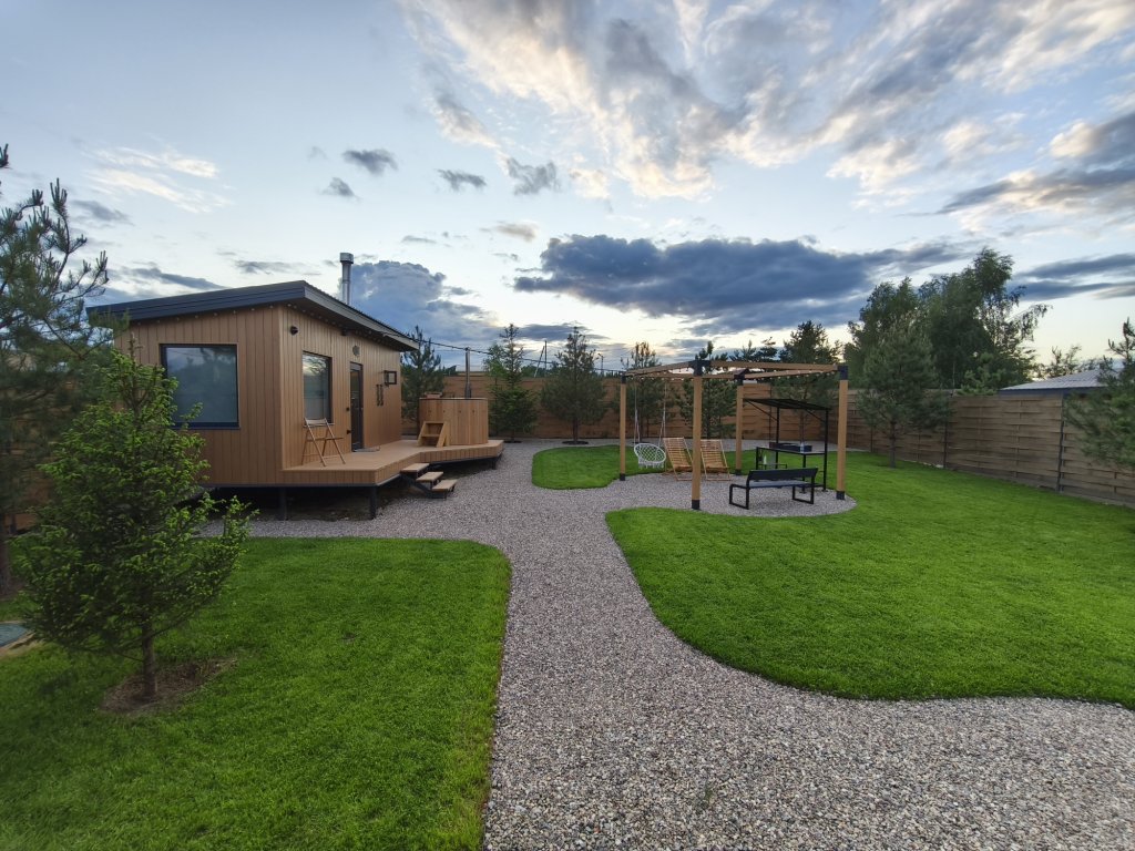 Частный дом Загородный Skandi рыбка, Московская область: фото 2