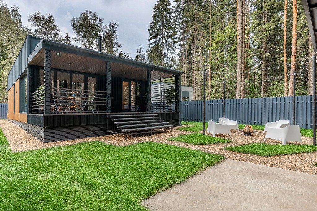 Частный дом Приватный островок отдыха среди русского леса (Просека), Дмитровский район, Московская область