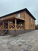 Апартаменты с 5 комнатами, Частный дом Деревянный с баней, Видное