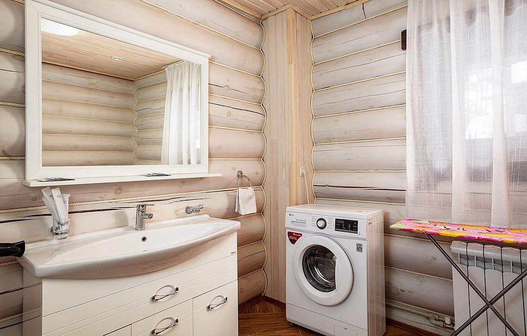 Дом 8-местный 4-комнатный (с камином)