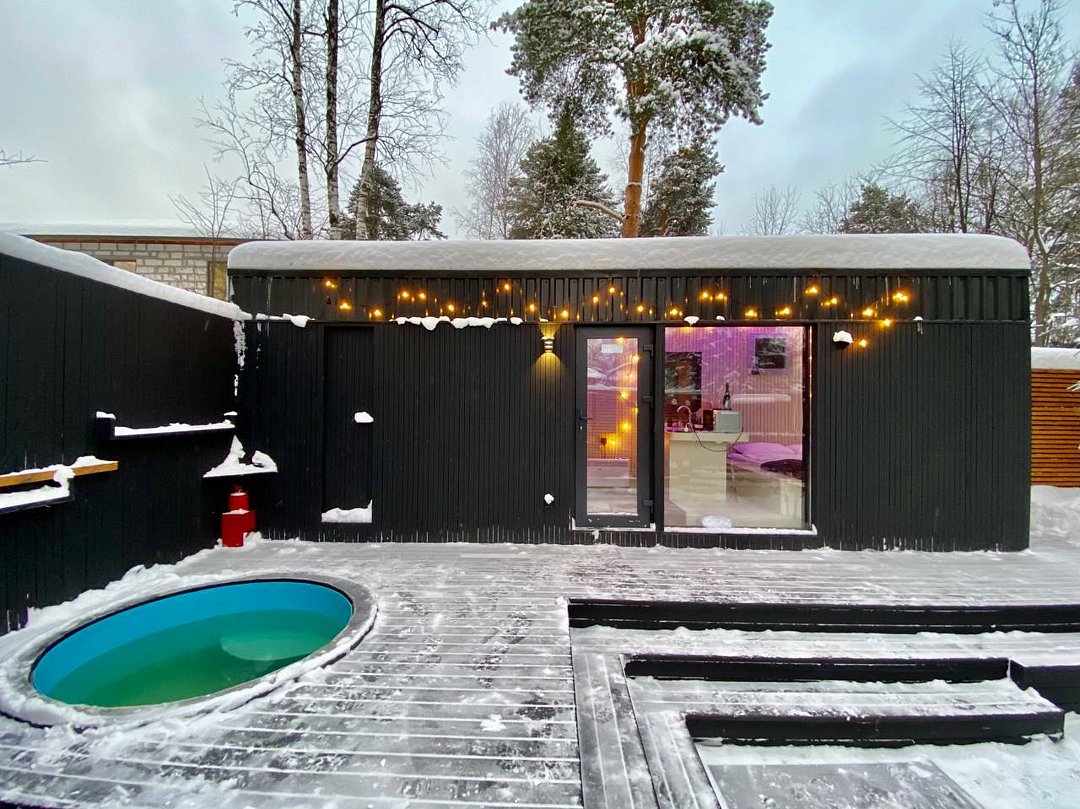 Домик 2-комнатный 1-комнатный (с купелью)