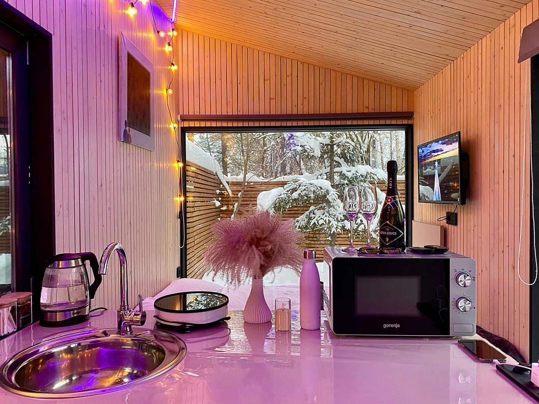 Домик 2-комнатный 1-комнатный (с купелью)