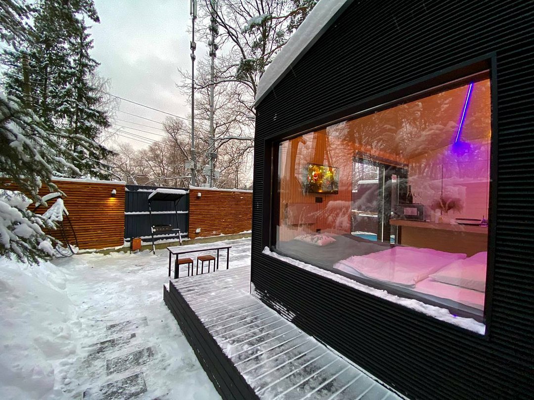 Домик 2-комнатный 1-комнатный (с купелью)