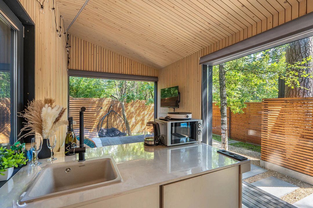 Домик 2-комнатный 1-комнатный (с купелью)