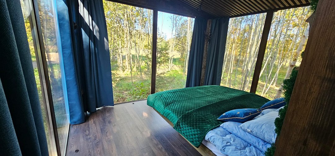 Дом 2-местнвй 1-комнатный (стеклянный)