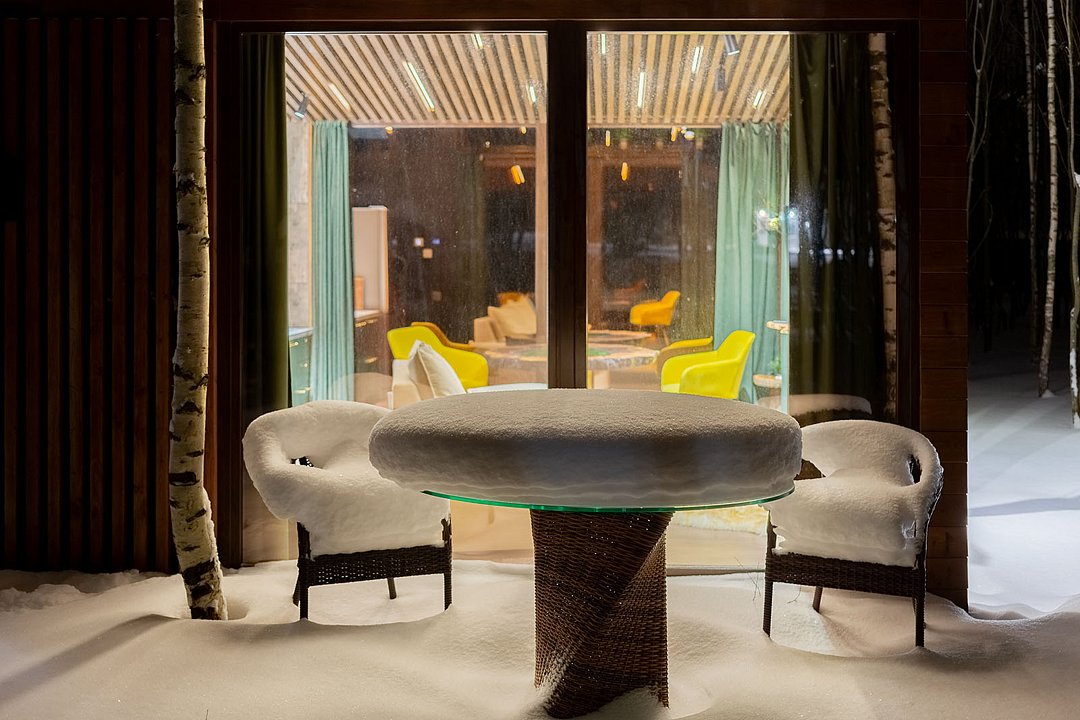 Дом 2-местнвй 1-комнатный (стеклянный)