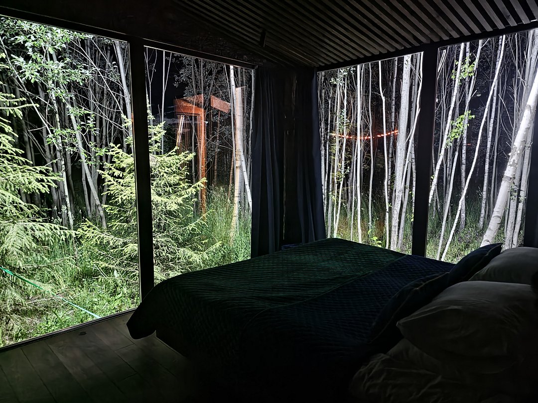 Дом 2-местнвй 1-комнатный (стеклянный)