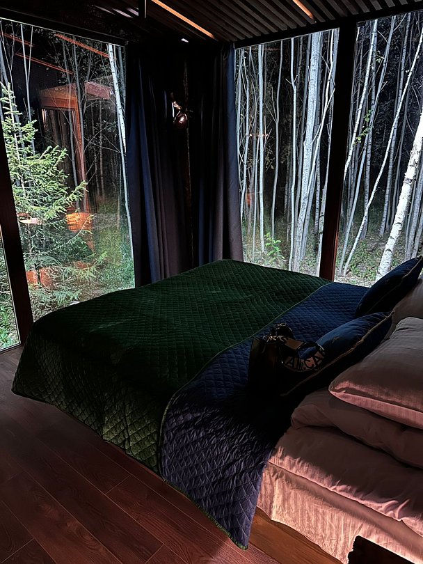 Дом 2-местнвй 1-комнатный (стеклянный)