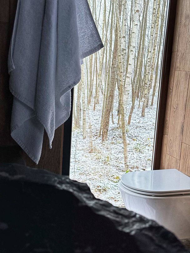 Дом 2-местнвй 1-комнатный (стеклянный)